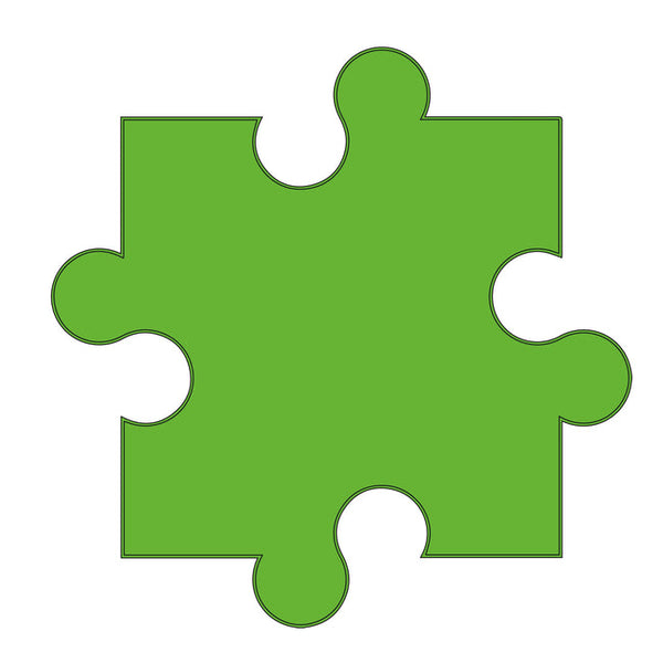 MDF Jigsaw Puzzle Magnet (Set of 4) - Arteanu By Anushka
