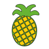 MDF Pineapple Fridge Magnet 01 - Arteanu By Anushka