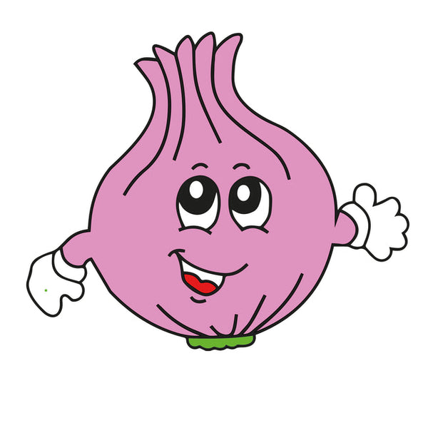 MDF Onion Fridge Magnet - Arteanu By Anushka