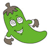 MDF Chilli Fridge Magnet - Arteanu By Anushka
