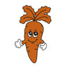 MDF Carrot Fridge Magnet - Arteanu By Anushka