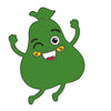 MDF Pear Fridge Magnet - Arteanu By Anushka