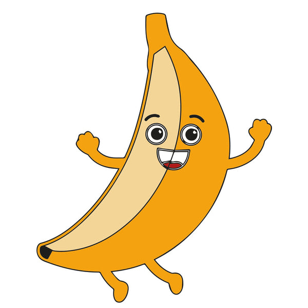 MDF banana Fridge Magnet - Arteanu By Anushka