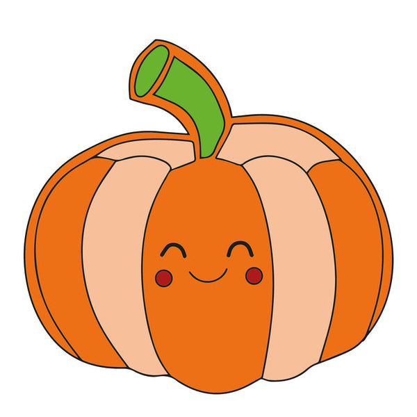 MDF pumpkin Fridge Magnet - Arteanu By Anushka