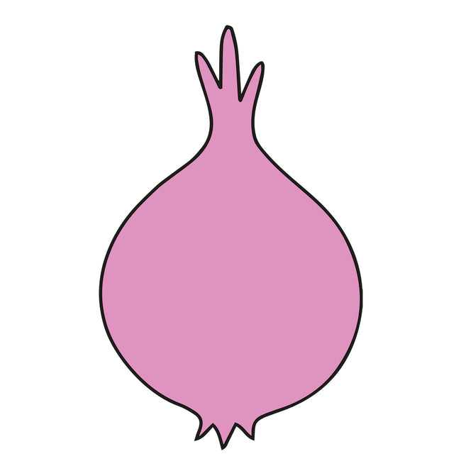 MDF Garlic Fridge Magnet 02 - Arteanu By Anushka