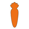 MDF Carrot Fridge Magnet 01 - Arteanu By Anushka