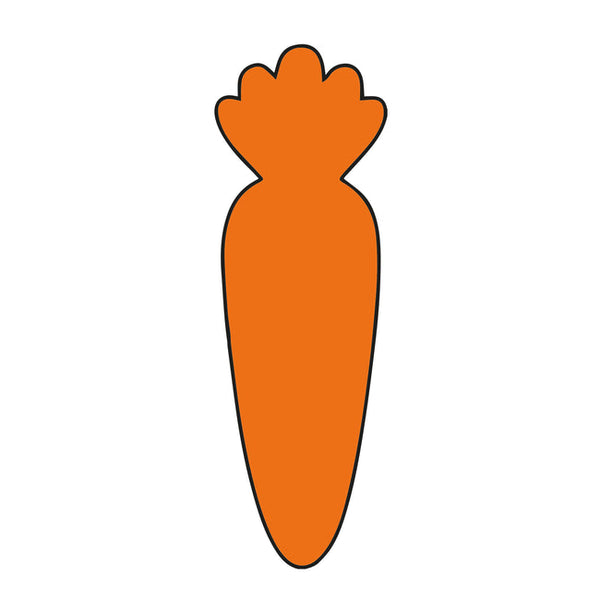 MDF Carrot Fridge Magnet 01 - Arteanu By Anushka