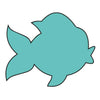 Fish Shape MDF Fridge Magnets Base - Arteanu By Anushka
