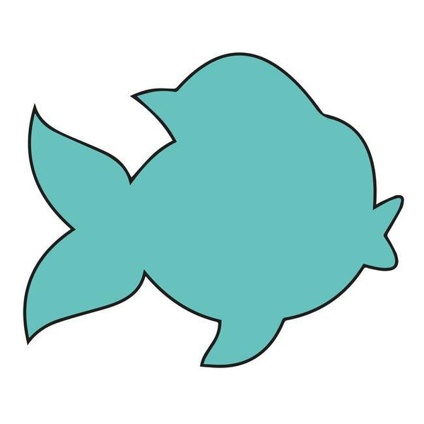 Fish Shape MDF Fridge Magnets Base - Arteanu By Anushka