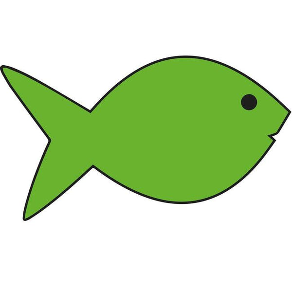 Fish Shape MDF Fridge Magnets Base - Arteanu By Anushka