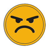 MDF Angry Fridge Magnet - Arteanu By Anushka