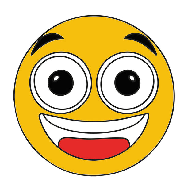 MDF Happy Fridge Magnet 01 - Arteanu By Anushka