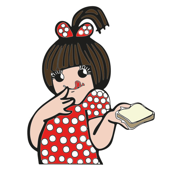 MDF Amul Girl Fridge Magnet - Arteanu By Anushka
