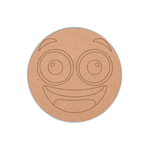 MDF Happy Fridge Magnet 01 - Arteanu By Anushka