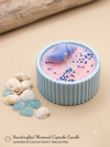 Pastel Coastal Shell Candle