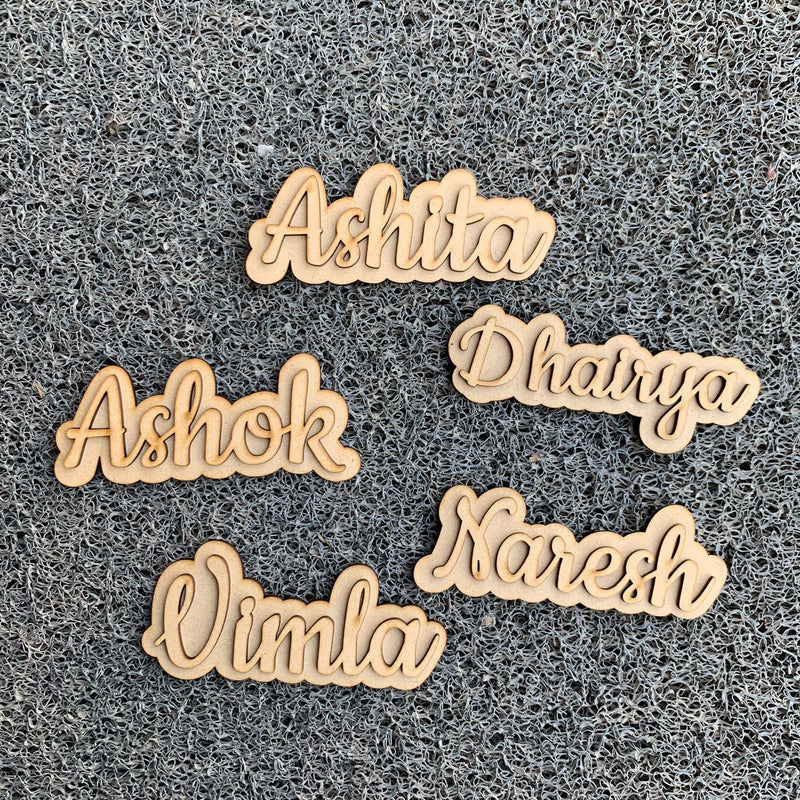 2 Layered Custom Names - Arteanu By Anushka