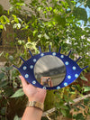 Evil eye mirror art - Arteanu By Anushka