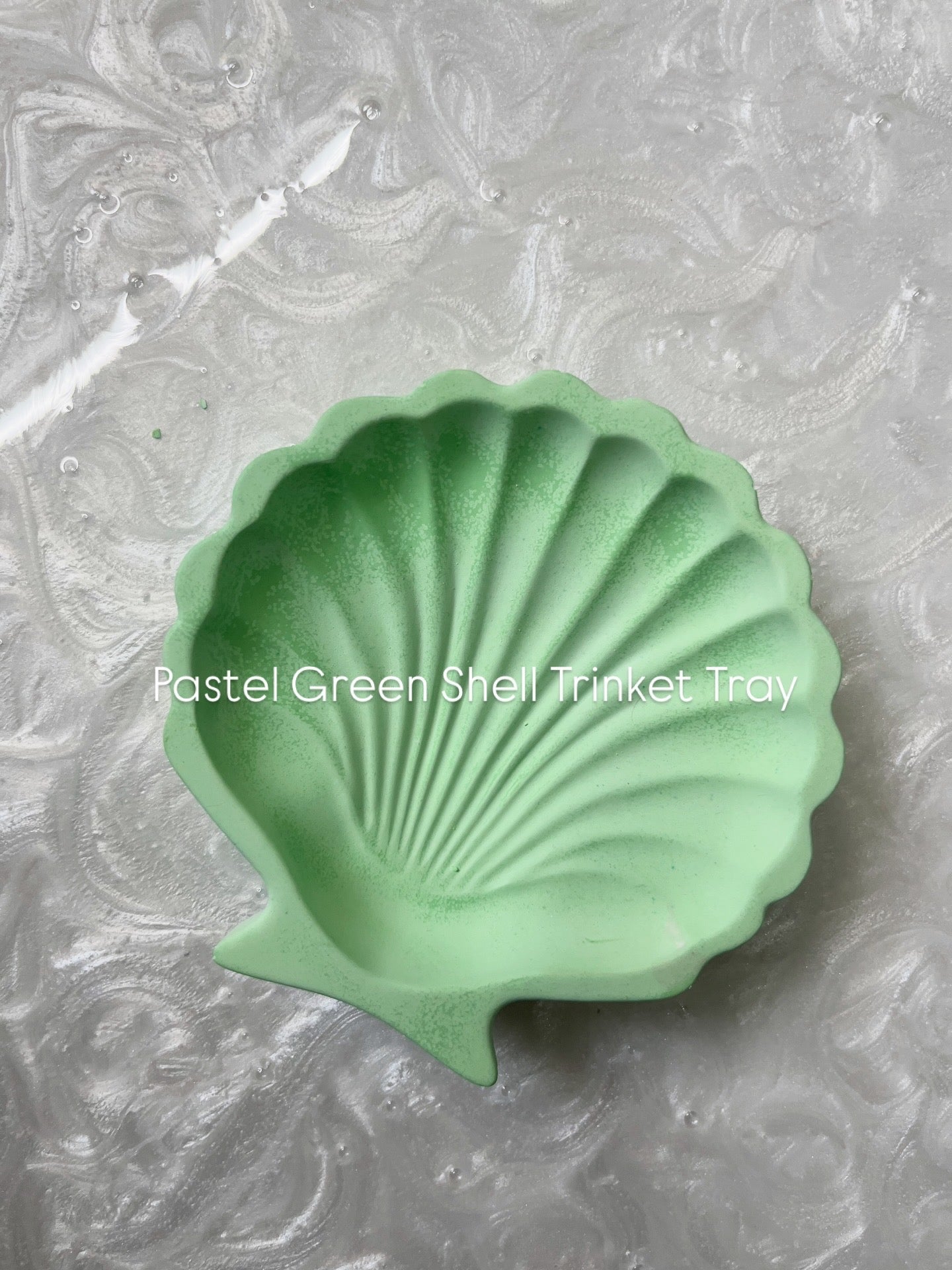 AuraShell Decorative Concrete Dish