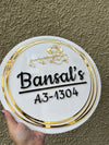 Acrylic Nameplate - Arteanu By Anushka