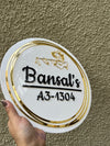 Acrylic Nameplate - Arteanu By Anushka