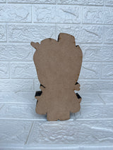 Groot-Themed Wooden Piggy Bank - Arteanu By Anushka