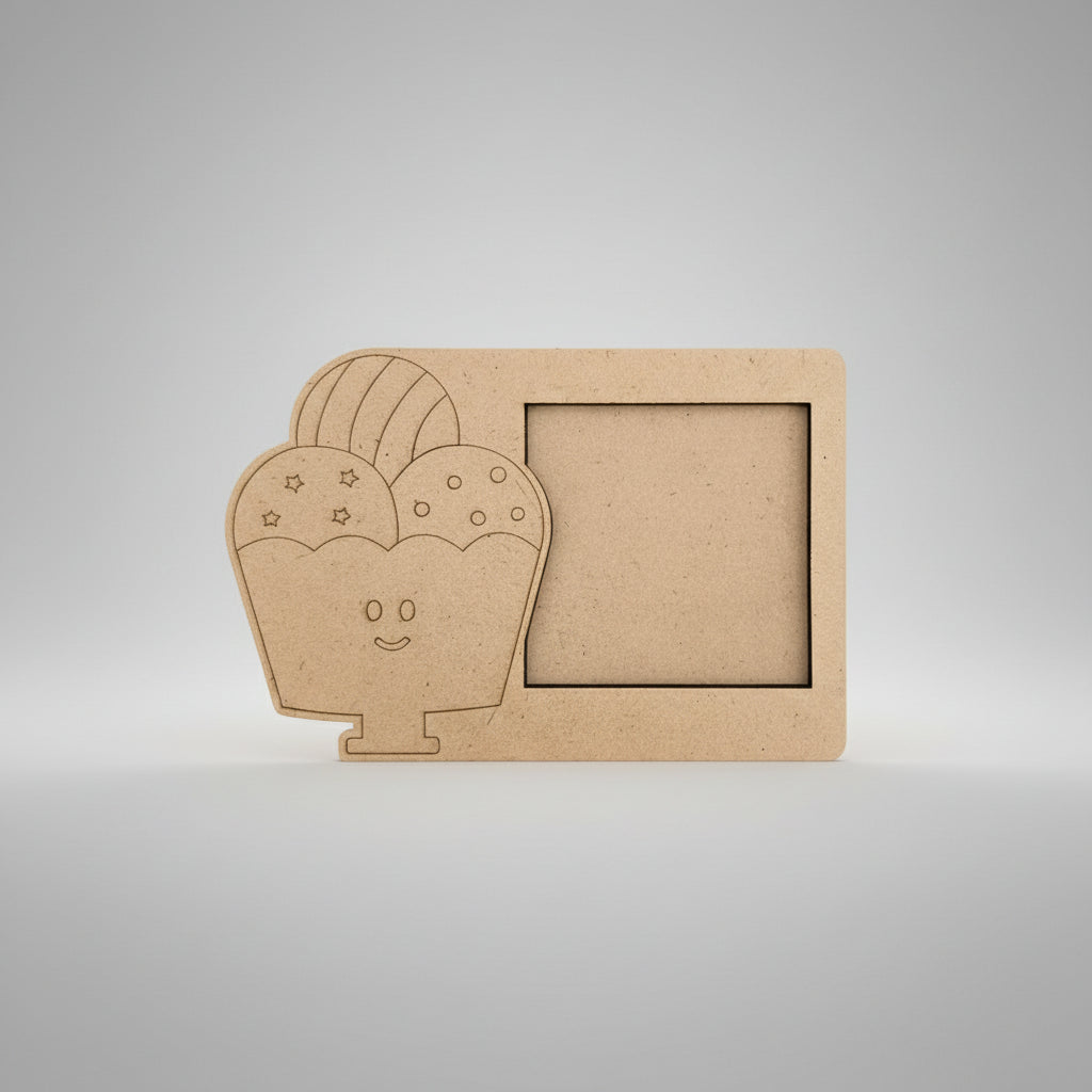 Ice Cream Photo Frame - Arteanu By Anushka