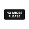 No Shoes Please