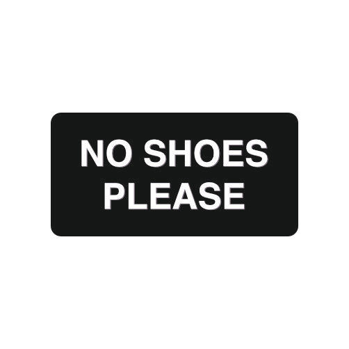 No Shoes Please
