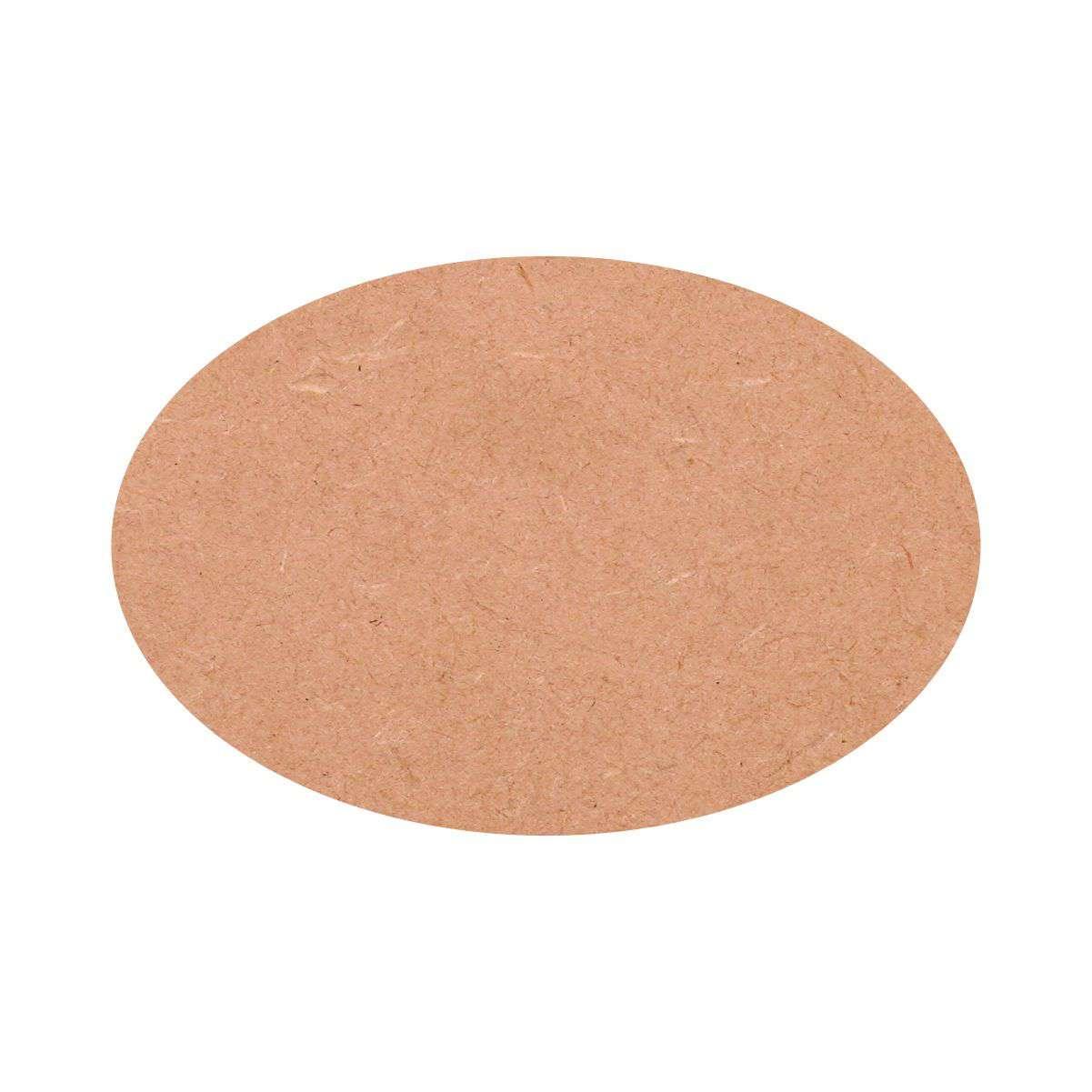 MDF Plain Oval Shape - Arteanu By Anushka