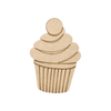 MDF Cup Cake Fridge Magnet - Arteanu By Anushka