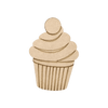 MDF Cup Cake Fridge Magnet - Arteanu By Anushka