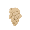 MDF Cute Ice-Cream Fridge Magnet - Arteanu By Anushka