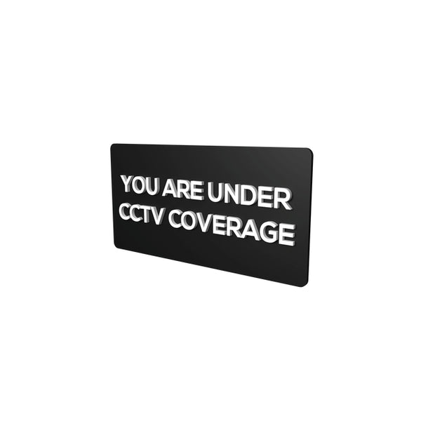 You are under CCTV Coverage - Arteanu By Anushka