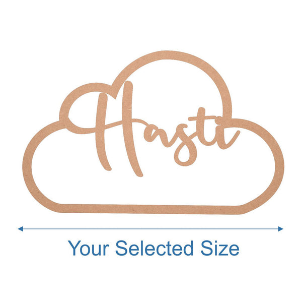 Customized Name Cloud - Arteanu By Anushka