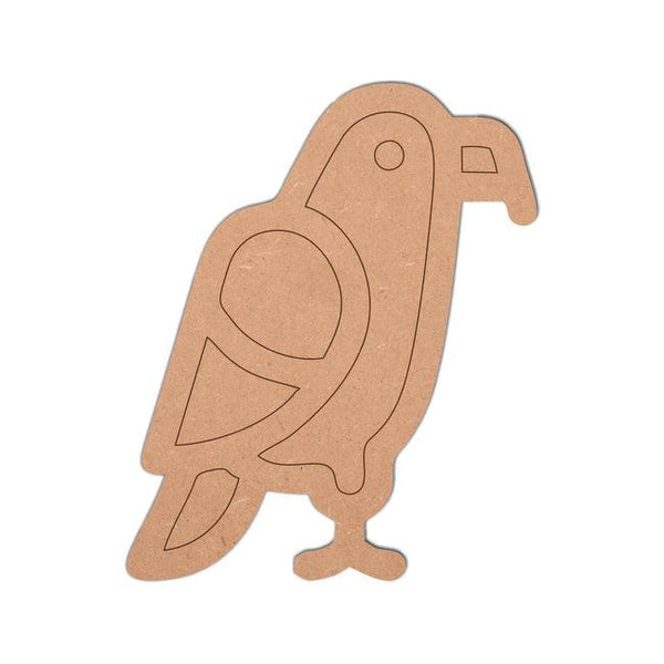 Hawk Shape MDF Fridge Magnets Base - Arteanu By Anushka