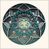 Laser Cut Wooden 3D Multilayer Mandala Art Decor SVG Files - Set of 32 Pieces, Glowforge svg wall art vector Cricut file cnc vector template - Arteanu By Anushka