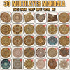 Laser Cut Wooden 3D Multilayer Mandala Art Decor SVG Files - Set of 32 Pieces, Glowforge svg wall art vector Cricut file cnc vector template - Arteanu By Anushka