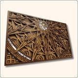Laser Cut Wooden 3D Multilayer Mandala Art Decor SVG Files - Set of 32 Pieces, Glowforge svg wall art vector Cricut file cnc vector template - Arteanu By Anushka