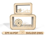 Personalised Animal Kids Piggy Bank Svg, Wooden Kids Money Box With Name, Baby Money Box Piggy Bank ,Unique Birthday Gift, Gifts For Kids - Arteanu By Anushka