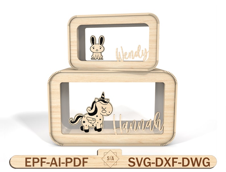 Personalised Animal Kids Piggy Bank Svg, Wooden Kids Money Box With Name, Baby Money Box Piggy Bank ,Unique Birthday Gift, Gifts For Kids - Arteanu By Anushka