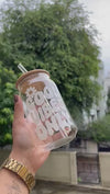 Good Vibes Only Glass Sipper