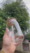 BloomSip Glass Tumbler