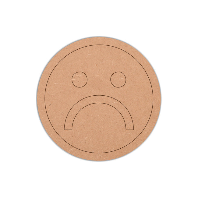 MDF Sad Fridge Magnet 01 - Arteanu By Anushka