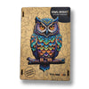 Owl Jigsaw Puzzle for Adults and Kids | Laser Cut Premium Wood | Animal Shaped 3D Puzzle Pieces | Unique Gift By Think3D - Arteanu By Anushka