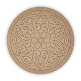 MDF Pre Marked Round Mandala - Arteanu By Anushka