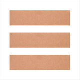 Plain Mdf Planks 6mm (Pack of 3) - Arteanu By Anushka