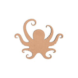Octopus Shape MDF Fridge Magnets Base - Arteanu By Anushka