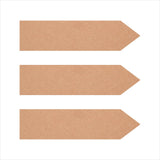 Plain Mdf Planks 6mm (Pack of 3) - Arteanu By Anushka
