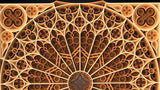 10 Layers, 700 x 700 mm, Multilayer Layer Design, Laser cut, SVG, AI, DXF, PNG, JPG, PDF - Arteanu By Anushka