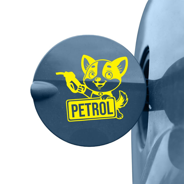 Bright Petrol Sticker for Car Fuel Cap
